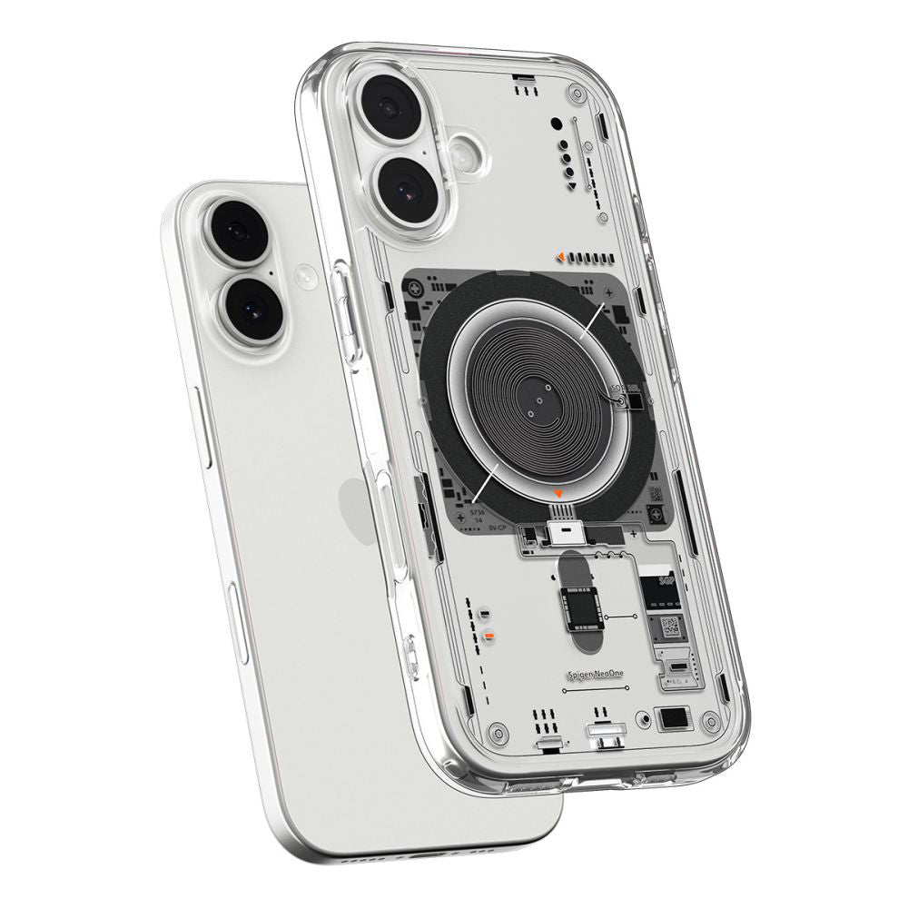 Ovitek MagSafe za Apple iPhone 17, Spigen, Ultra Hybrid Neo One, Prozoren