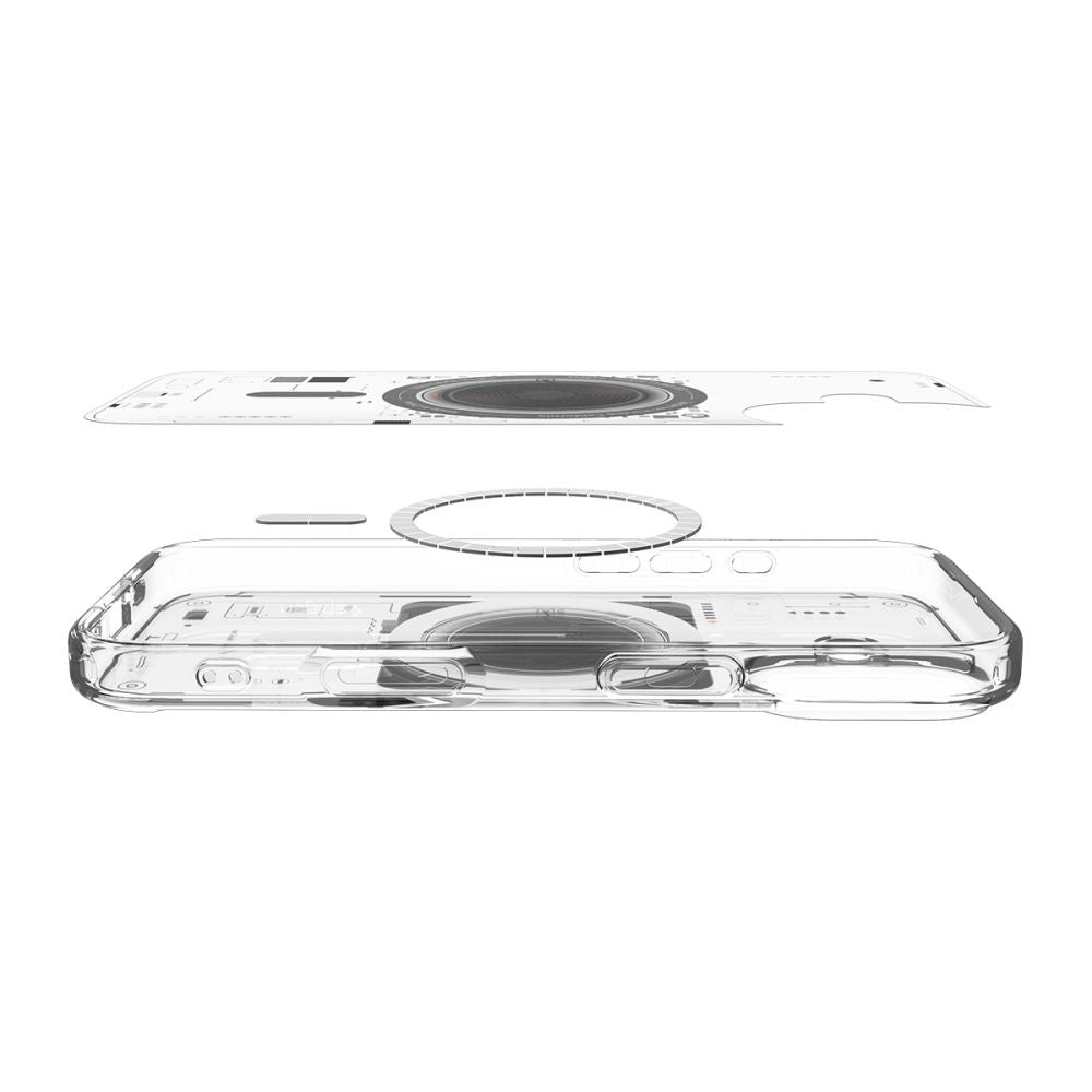 Ovitek MagSafe za Apple iPhone 17, Spigen, Ultra Hybrid Neo One, Prozoren