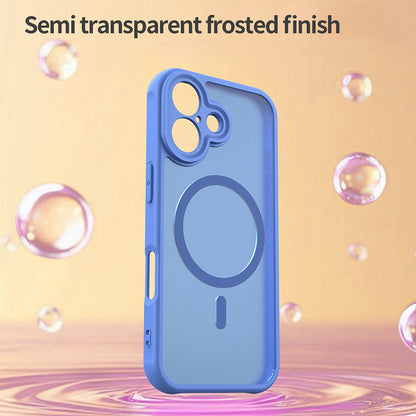 Ovitek MagSafe za Apple iPhone 17, Techsuit, HaloFrost II, Modra