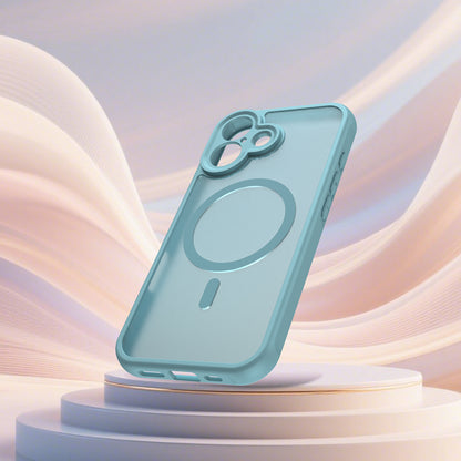 Ovitek MagSafe za Apple iPhone 17, Techsuit, HaloFrost II, Svetlo zelen