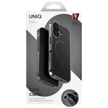 Ovitek MagSafe za Apple iPhone 17, UNIQ, Clario MagClick, Fumur