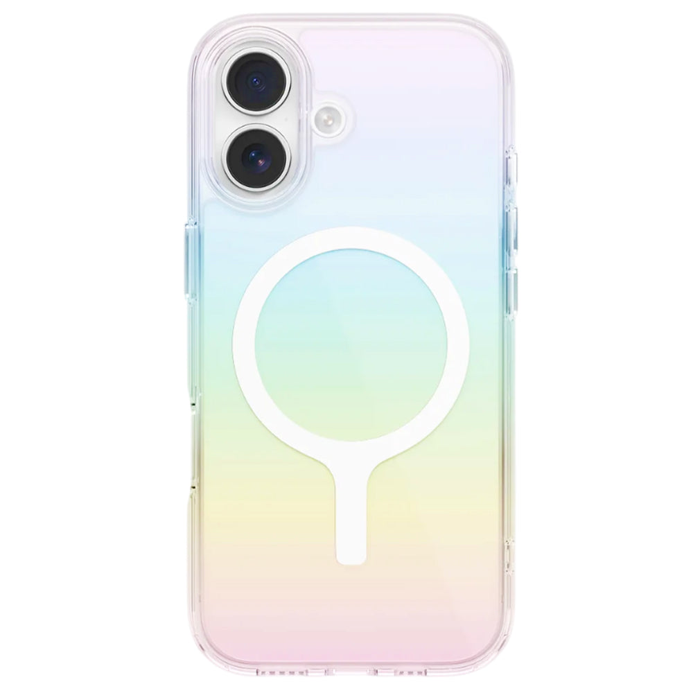 Ovitek MagSafe za Apple iPhone 17, UNIQ, Iridescia MagClick, Večbarvno