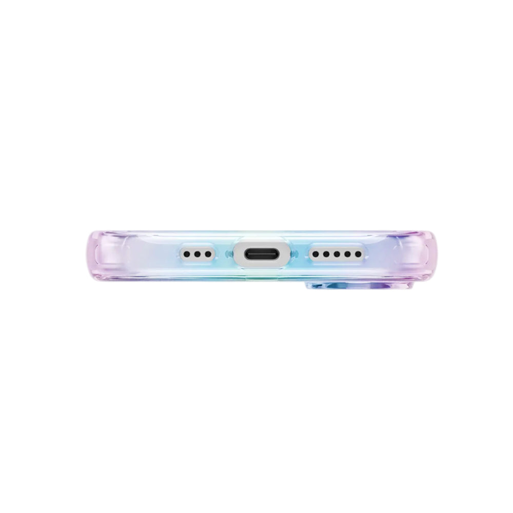 Ovitek MagSafe za Apple iPhone 17, UNIQ, Iridescia MagClick, Večbarvno
