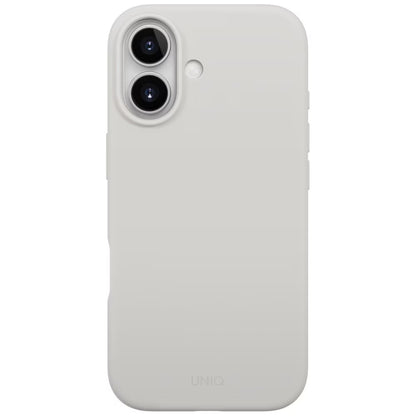 Ovitek MagSafe za Apple iPhone 17, UNIQ, Lino MagClick, Siva