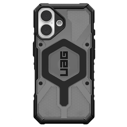Ovitek MagSafe za Apple iPhone 17, Urban Armor Gear, Pathfinder Clear, Siv