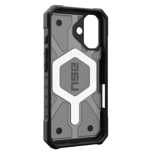 Ovitek MagSafe za Apple iPhone 17, Urban Armor Gear, Pathfinder Clear, Siv