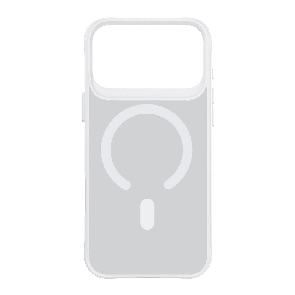 MagSafe ovitek za Apple iPhone 18 Pro / 17 Pro, 3MK, Smoke MagCase, bela