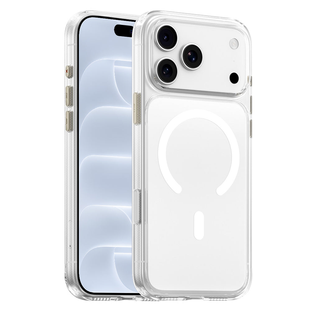 MagSafe ovitek za Apple iPhone 18 Pro / 17 Pro, Blueo, Crystal+ Anti-Drop, prozoren