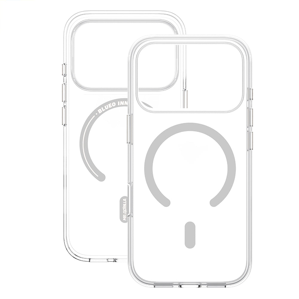 MagSafe ovitek za Apple iPhone 18 Pro / 17 Pro, Blueo, Crystal Pro Anti-Drop, prozoren