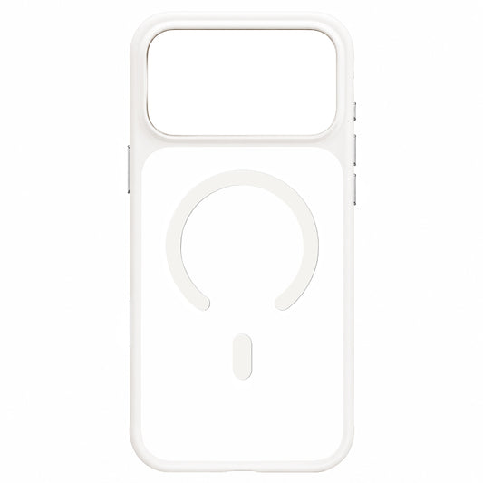 MagSafe ovitek za Apple iPhone 18 Pro / 17 Pro, Blueo, prijazen do kože, odporen proti padcem, satenasto bel