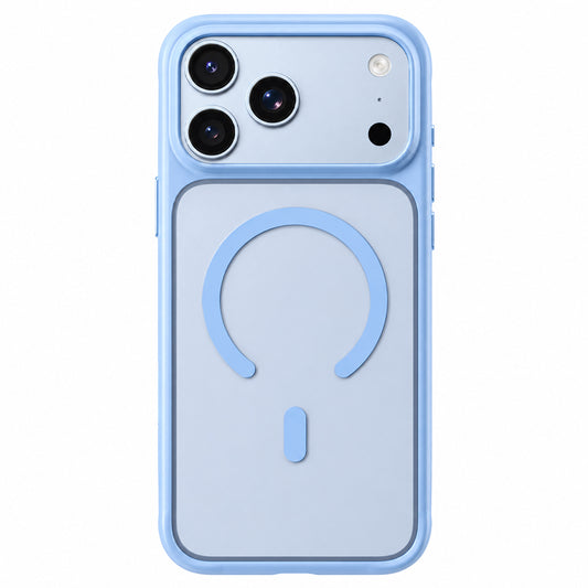 Ovitek MagSafe za Apple iPhone 18 Pro / 17 Pro, Blueo, prijazen do kože, odporen proti padcem, satenasto moder
