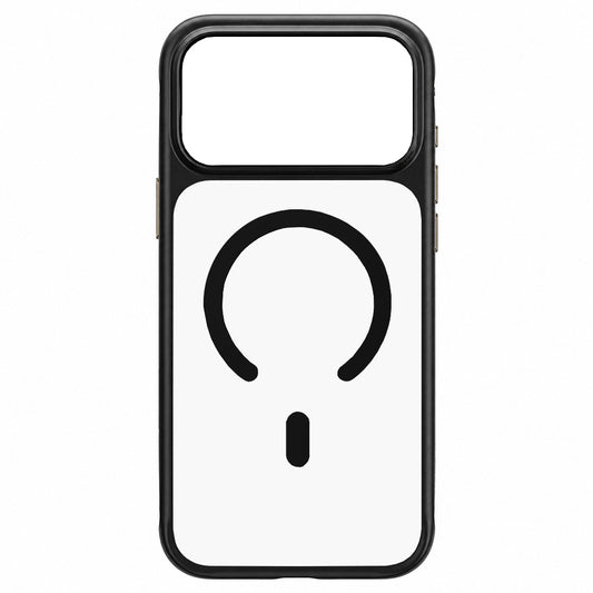Ovitek MagSafe za Apple iPhone 18 Pro / 17 Pro, Blueo, prijazen do kože, odporen proti padcem, satenasto črn