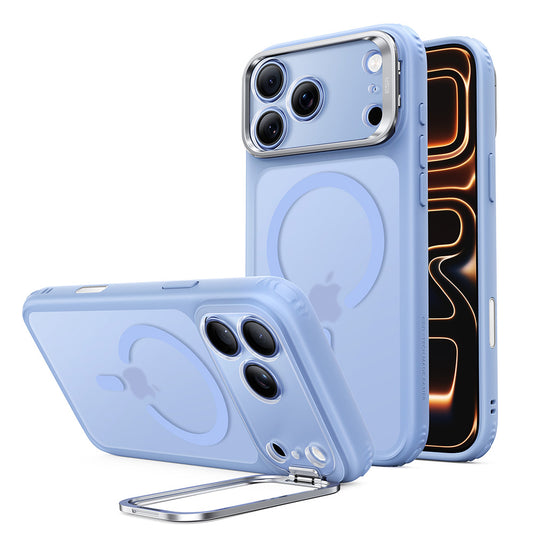 MagSafe ovitek za Apple iPhone 18 Pro / 17 Pro, ESR, Classic Hybrid Kickstand, Satinirano modra