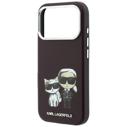 MagSafe ovitek za Apple iPhone 18 Pro / 17 Pro, Karl Lagerfeld, KC Bodies Sketch, Vijolično rdeča