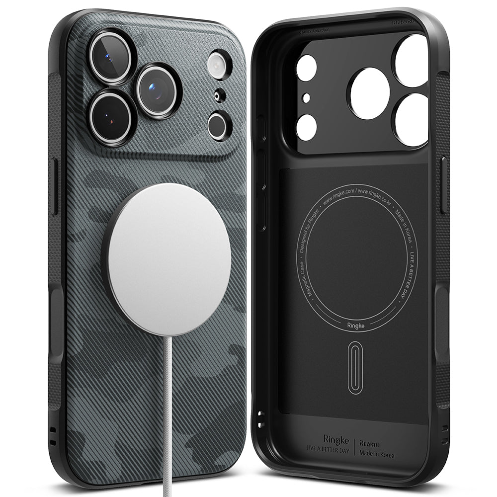 MagSafe ovitek za Apple iPhone 18 Pro / 17 Pro, Ringke, Onyx, Kamuflaža