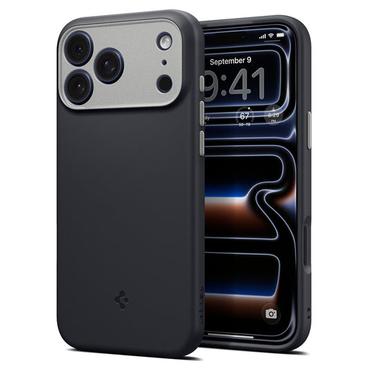 MagSafe ovitek za Apple iPhone 18 Pro / 17 Pro, Spigen, Caseology Nano Pop, Črn ACS12177