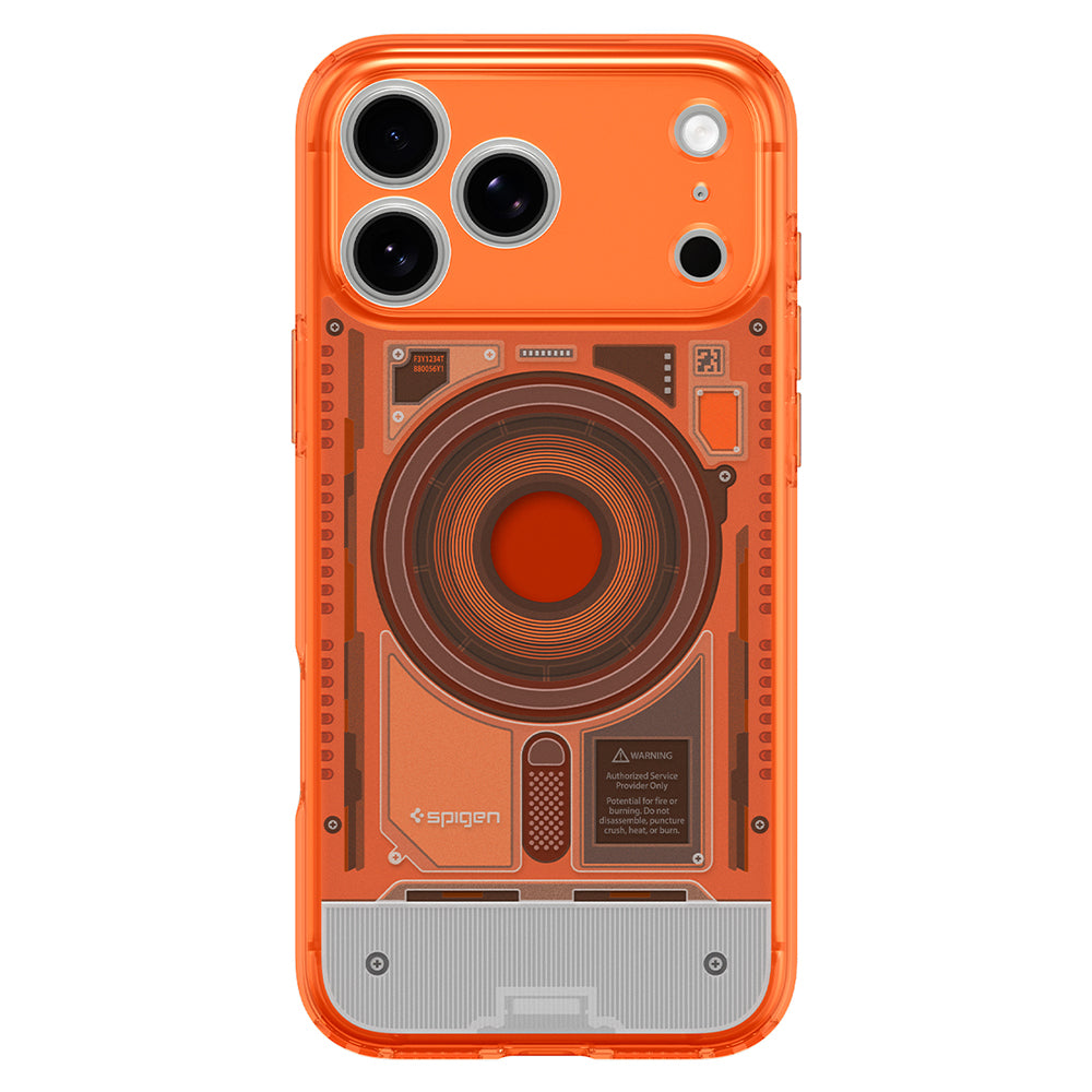MagSafe Case for Apple iPhone 18 Pro / 17 Pro, Spigen, Ultra Hybrid C-One, Orange ACS11986