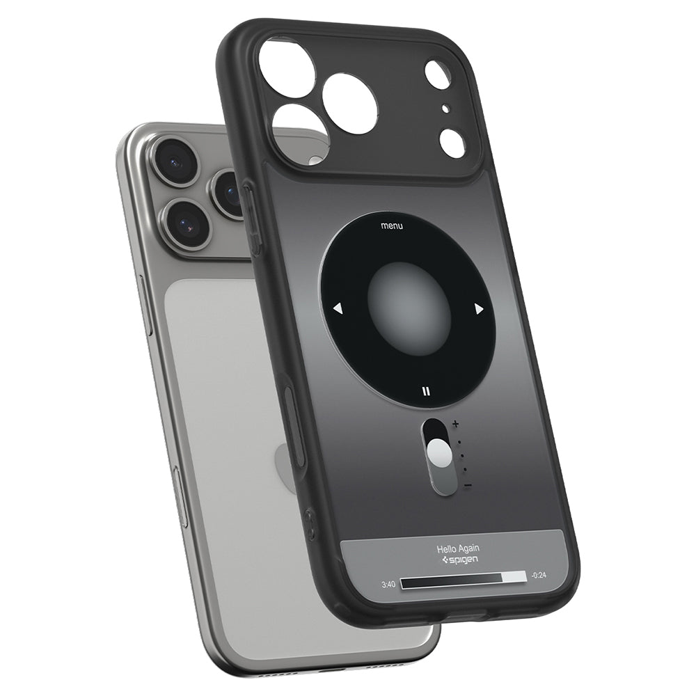 MagSafe ovitek za Apple iPhone 18 Pro / 17 Pro, Spigen, Ultra Hybrid Classic, Črn ACS12168