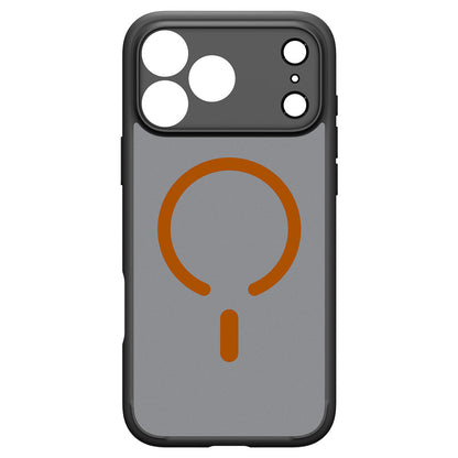 MagSafe Case for Apple iPhone 18 Pro / 17 Pro, Spigen, Ultra Hybrid, Matte Black Orange ACS12162