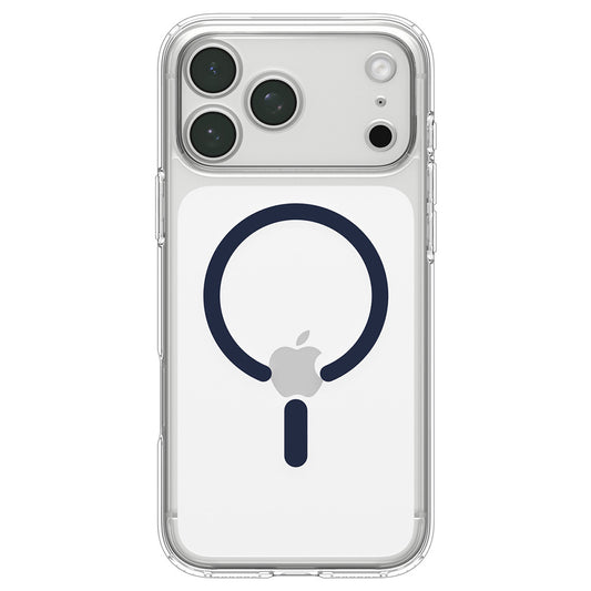 MagSafe ovitek za Apple iPhone 18 Pro / 17 Pro, Spigen, Ultra Hybrid, prozoren temno moder ACS12158