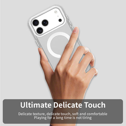 MagSafe ovitek za Apple iPhone 18 Pro / 17 Pro, Techsuit, CandyCase, Bela