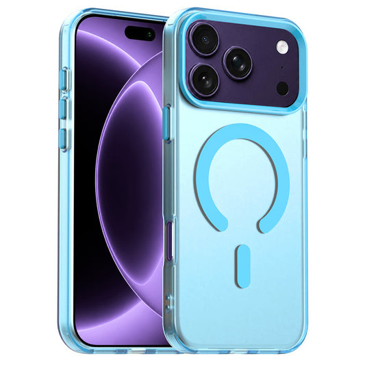 MagSafe ovitek za Apple iPhone 18 Pro / 17 Pro, Techsuit, CandyCase, modra