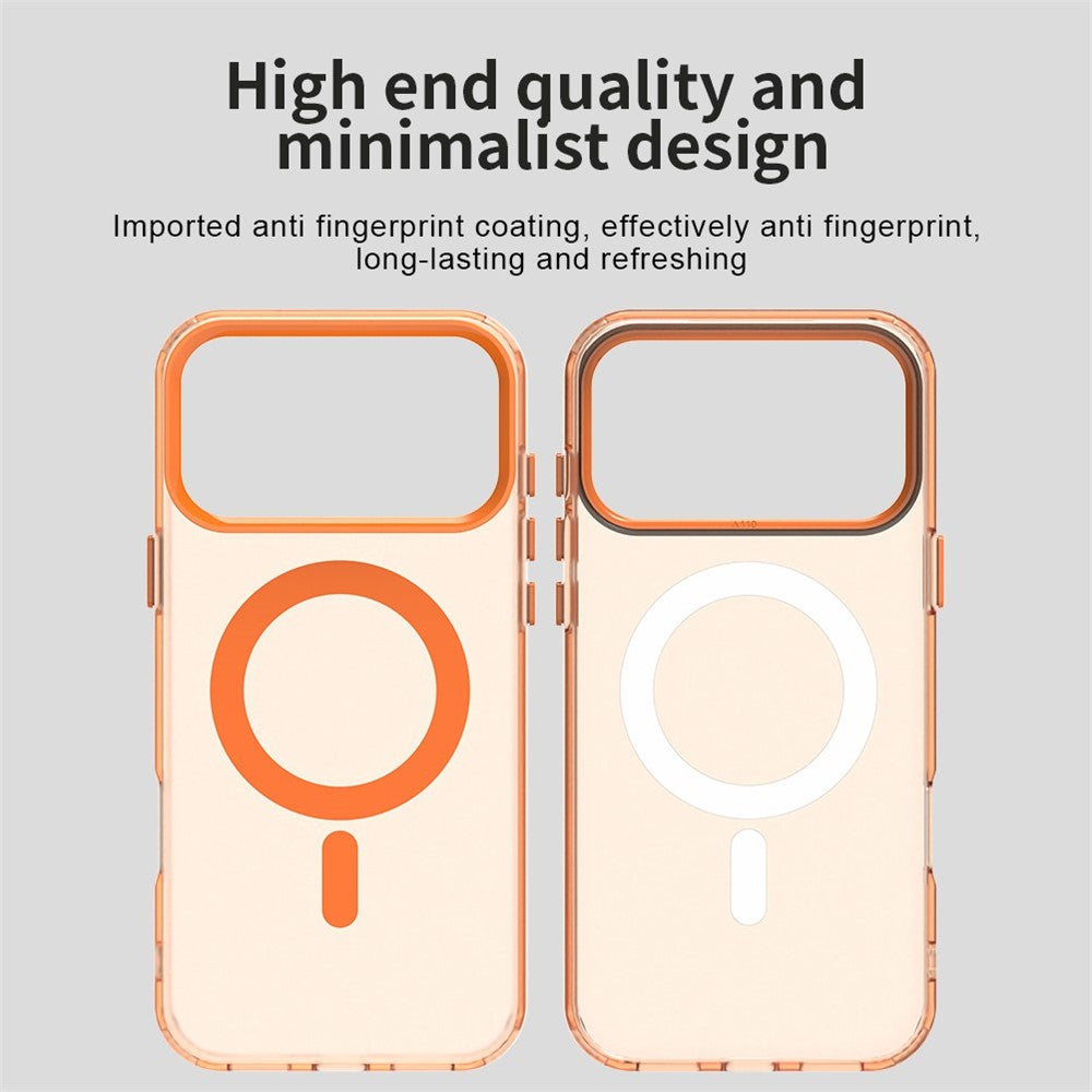 MagSafe ovitek za Apple iPhone 18 Pro / 17 Pro, Techsuit, CandyCase, Oranžen