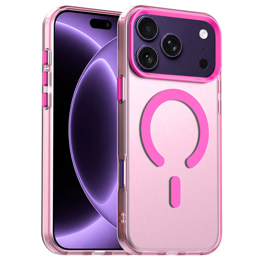Ovitek MagSafe za Apple iPhone 18 Pro / 17 Pro, Techsuit, CandyCase, Roza