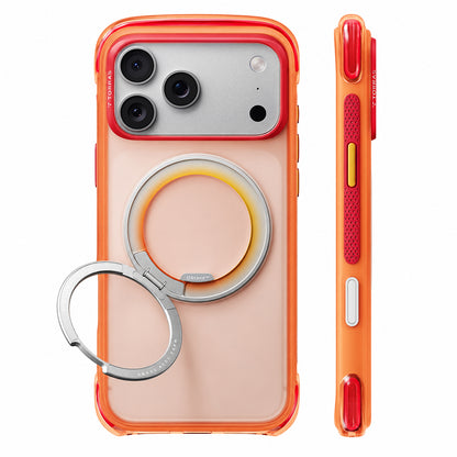 MagSafe ovitek za Apple iPhone 18 Pro / 17 Pro, Torras, O3 Air Core, oranžen