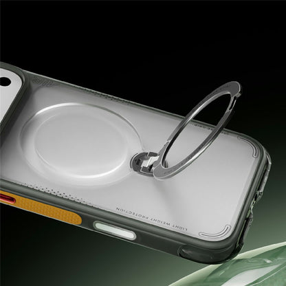 MagSafe ovitek za Apple iPhone 18 Pro / 17 Pro, Torras, Ostand Q3 Air Football, Siva