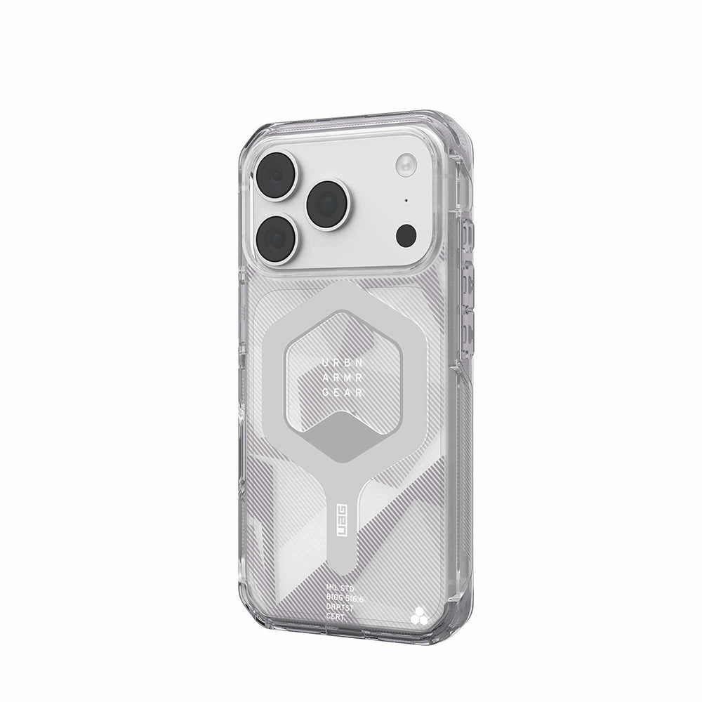 MagSafe ovitek za Apple iPhone 18 Pro / 17 Pro, Urban Armor Gear, Plyo, Srebrn