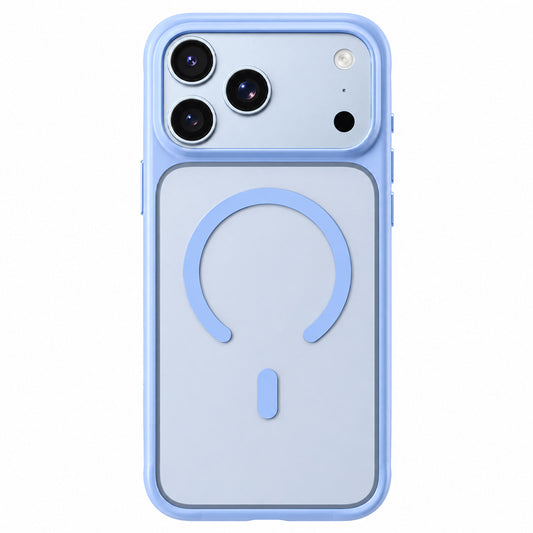 Ovitek MagSafe za Apple iPhone 18 Pro Max / 17 Pro Max, Blueo, APE Anti-Drop, moderna modra