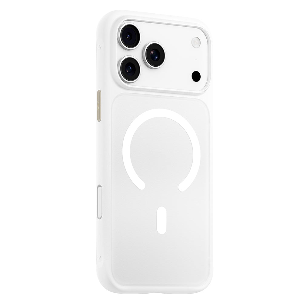 MagSafe Case for Apple iPhone 18 Pro Max / 17 Pro Max, Blueo, Skin-Friendly Anti-Drop, Satin White