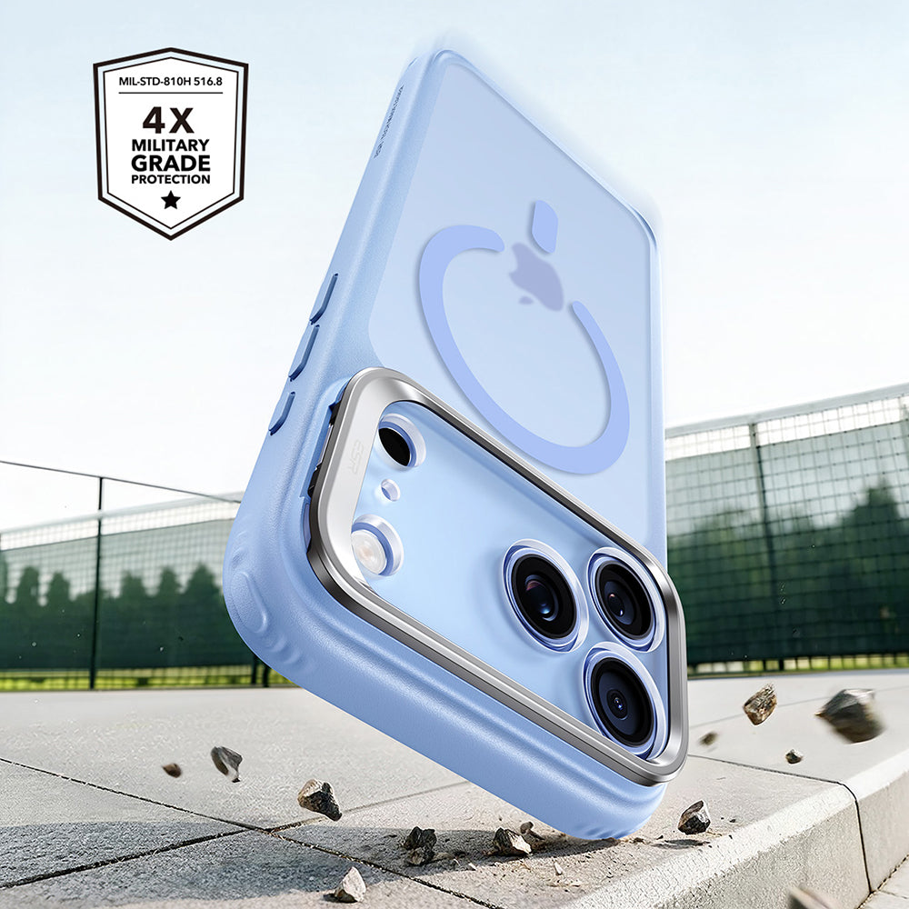 MagSafe ovitek za Apple iPhone 18 Pro Max / 17 Pro Max, ESR, Classic Hybrid Kickstand, Modro satiniran