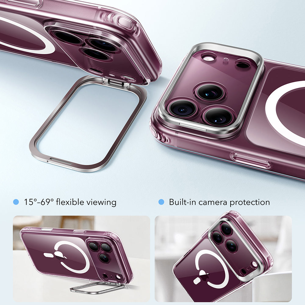 MagSafe ovitek za Apple iPhone 18 Pro Max / 17 Pro Max, ESR, Classic Hybrid Kickstand, Prozoren