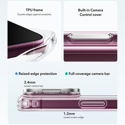 MagSafe ovitek za Apple iPhone 18 Pro Max / 17 Pro Max, ESR, Classic Hybrid Kickstand, Prozoren