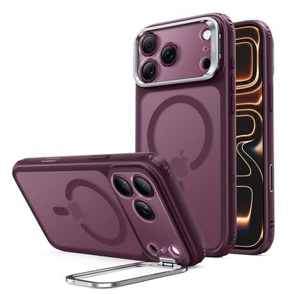 MagSafe ovitek za Apple iPhone 18 Pro Max / 17 Pro Max, ESR, Classic Hybrid Kickstand, Temno rdeč mat