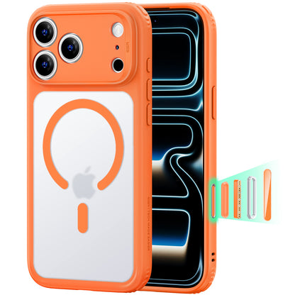 MagSafe ovitek za Apple iPhone 18 Pro Max / 17 Pro Max, ESR, Classic Hybrid, Satinirano oranžen