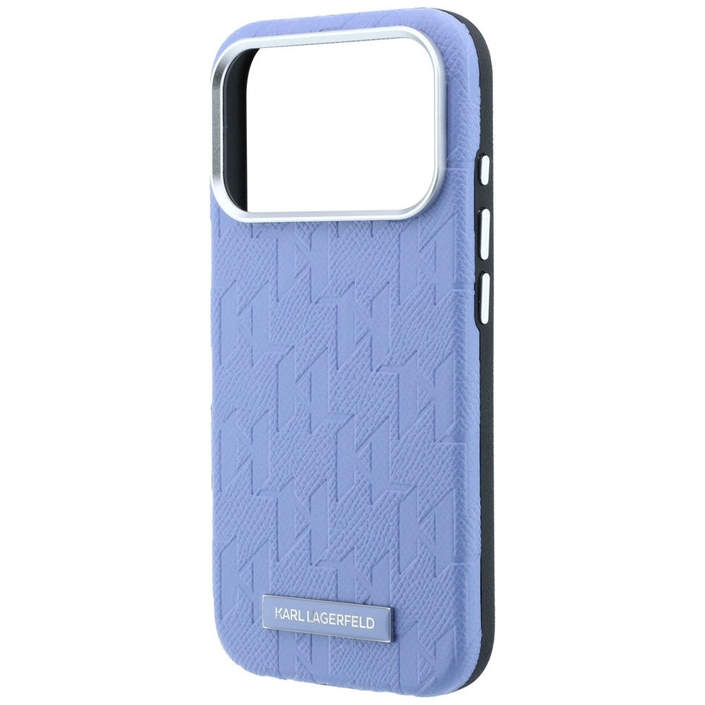 MagSafe ovitek za Apple iPhone 18 Pro Max / 17 Pro Max, Karl Lagerfeld, Grained Mono Resin Logo, Bleu