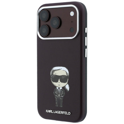 MagSafe ovitek za Apple iPhone 18 Pro Max / 17 Pro Max, Karl Lagerfeld, HC SW Ikonik, Vijoličen