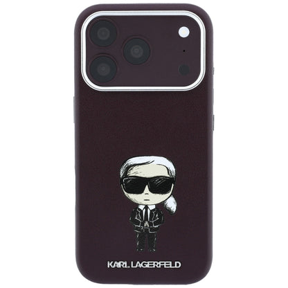 MagSafe ovitek za Apple iPhone 18 Pro Max / 17 Pro Max, Karl Lagerfeld, HC SW Ikonik, Vijoličen