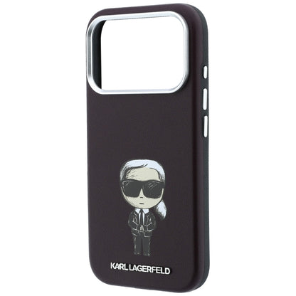MagSafe ovitek za Apple iPhone 18 Pro Max / 17 Pro Max, Karl Lagerfeld, HC SW Ikonik, Vijoličen