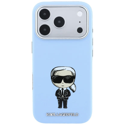 MagSafe ovitek za Apple iPhone 18 Pro Max / 17 Pro Max, Karl Lagerfeld, Ikonik Sketch, Bleu