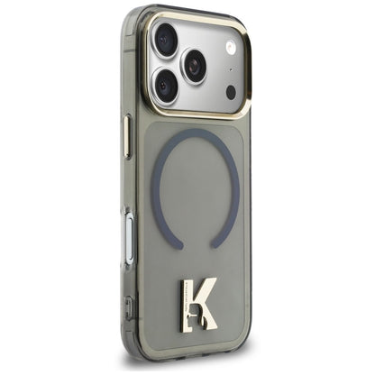 MagSafe ovitek za Apple iPhone 18 Pro Max / 17 Pro Max, Karl Lagerfeld, IML Karl Head Logo, črn
