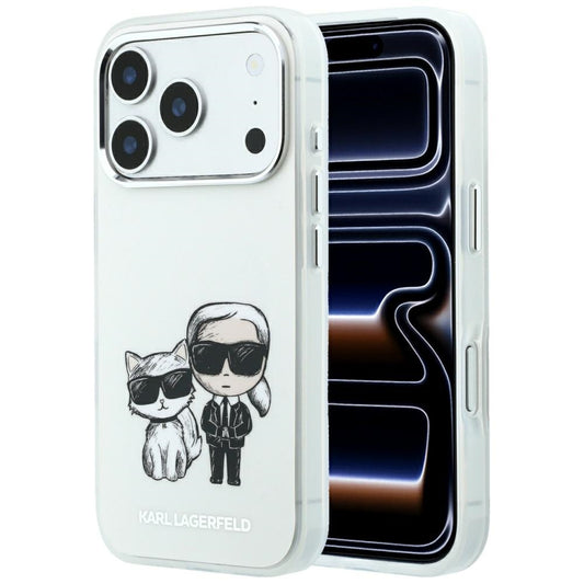 MagSafe ovitek za Apple iPhone 18 Pro Max / 17 Pro Max, Karl Lagerfeld, KC Bodies Sketch, Bež