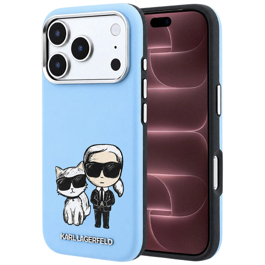 MagSafe ovitek za Apple iPhone 18 Pro Max / 17 Pro Max, Karl Lagerfeld, KC Bodies Sketch, Bleu