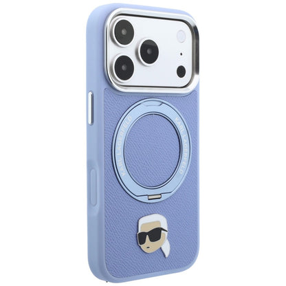 MagSafe ovitek za Apple iPhone 18 Pro Max / 17 Pro Max, Karl Lagerfeld, Ring Stand 360 Karl Pin, moderne barve
