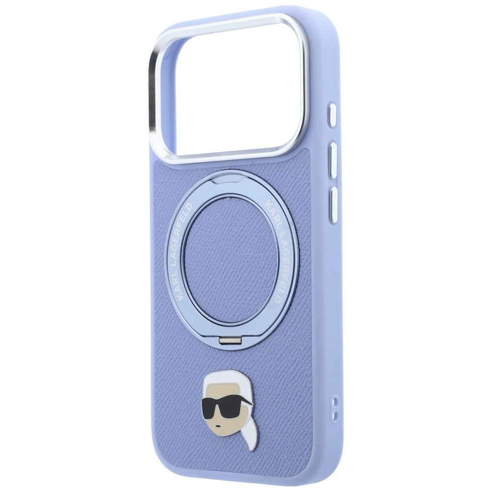MagSafe ovitek za Apple iPhone 18 Pro Max / 17 Pro Max, Karl Lagerfeld, Ring Stand 360 Karl Pin, moderne barve