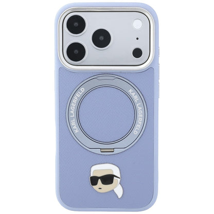 MagSafe ovitek za Apple iPhone 18 Pro Max / 17 Pro Max, Karl Lagerfeld, Ring Stand 360 Karl Pin, moderne barve