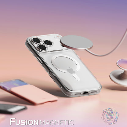 MagSafe ovitek za Apple iPhone 18 Pro Max / 17 Pro Max, Ringke, Fusion, mat prozoren